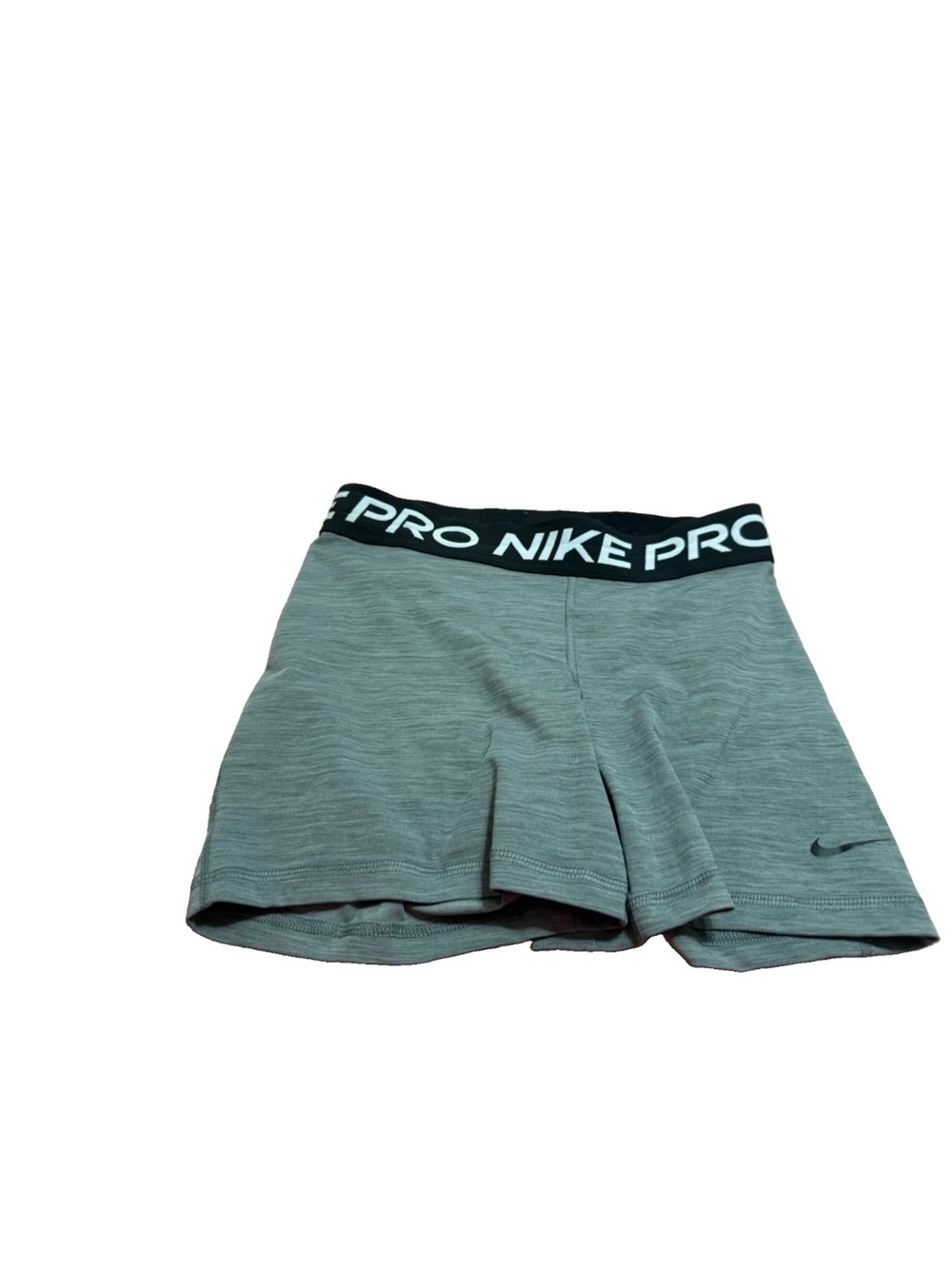 Nike Dri Fit Pro Women’s Grey Compression Shorts! Medium 28x5